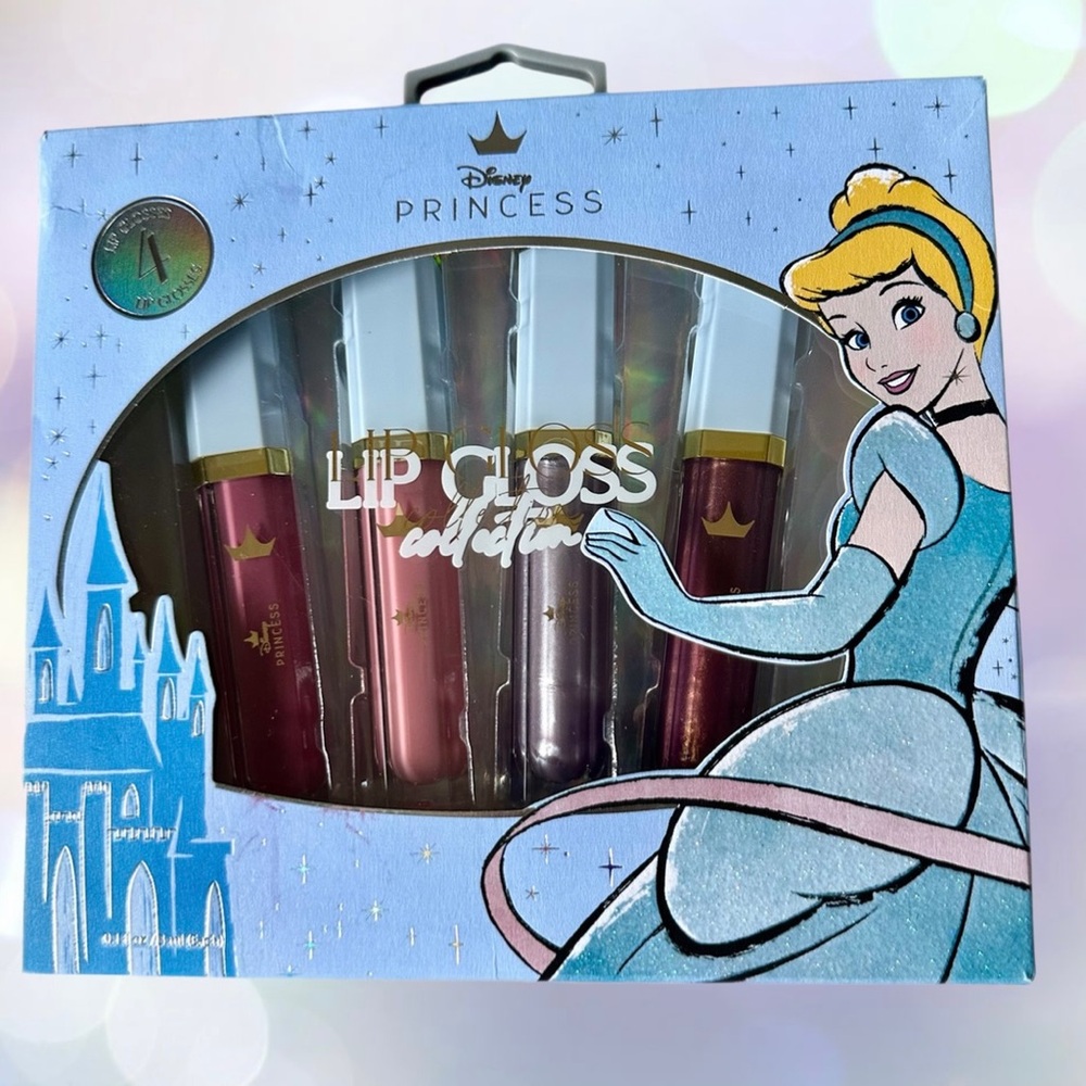 Disney Princess Cinderella Lip Gloss Collection NWT